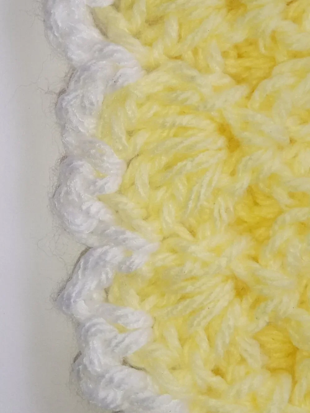Handmade Crochet Baby Girl Yellow Cardigan & Hat Set 6-9M